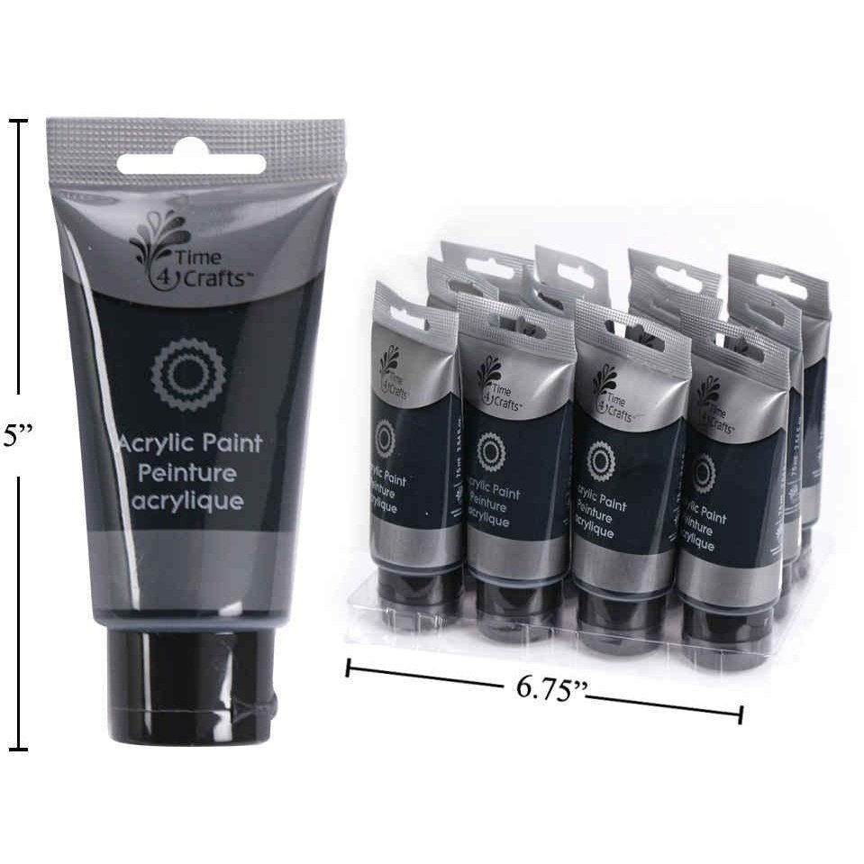 T4C 75ml Acrylic Paint black