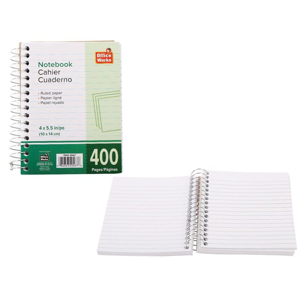 O.WKs. 400-P 5.5x4" Chubby Not