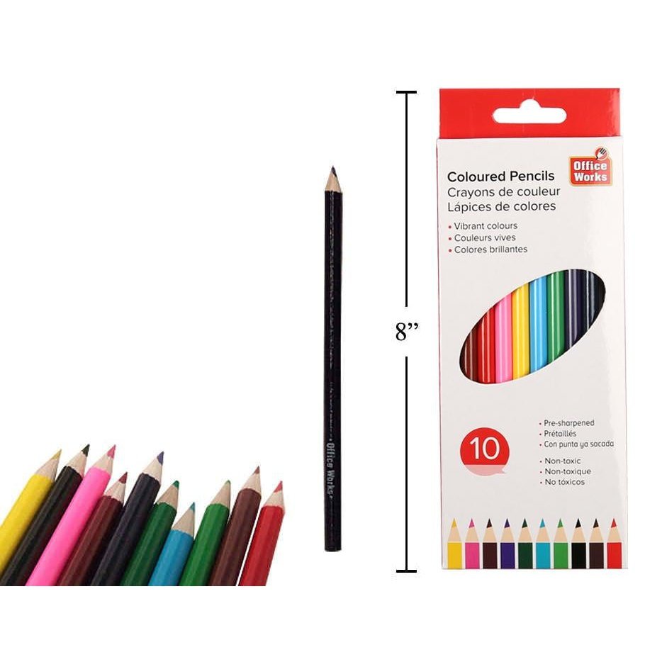 office works coloring pencils
