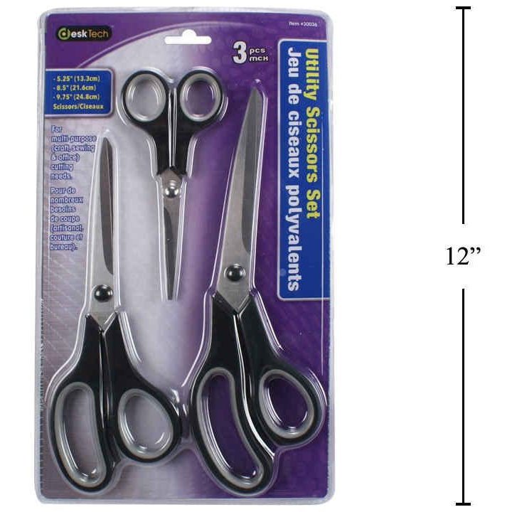 DT 3pc utility scissors Set