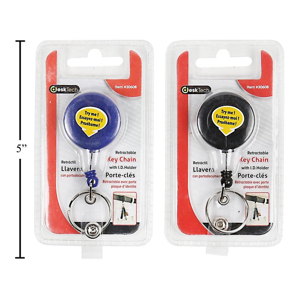 Desk Tech Key Chain w/ I.D. Ho