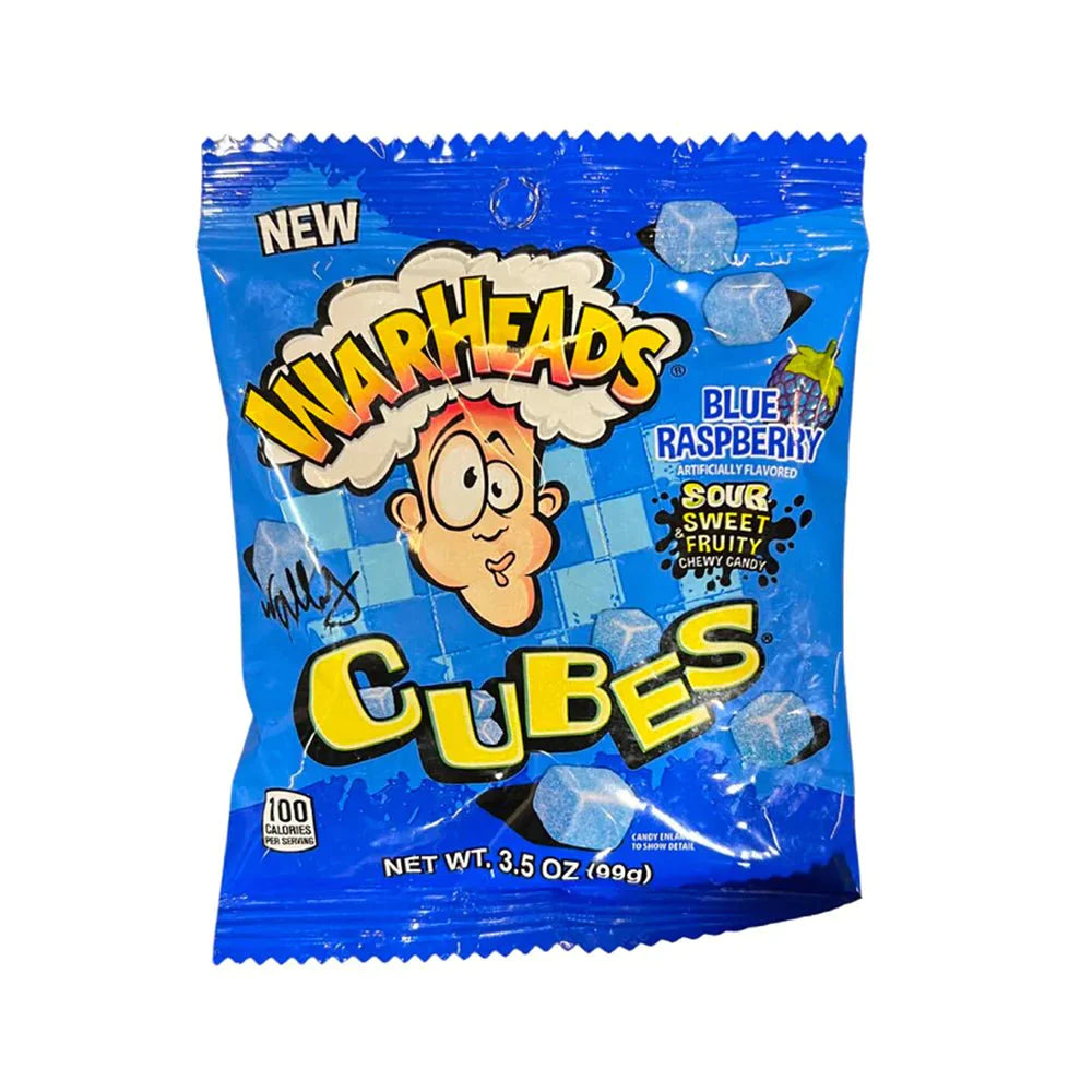 WARHEAD CUBES-BLU RSPBRY 99g
