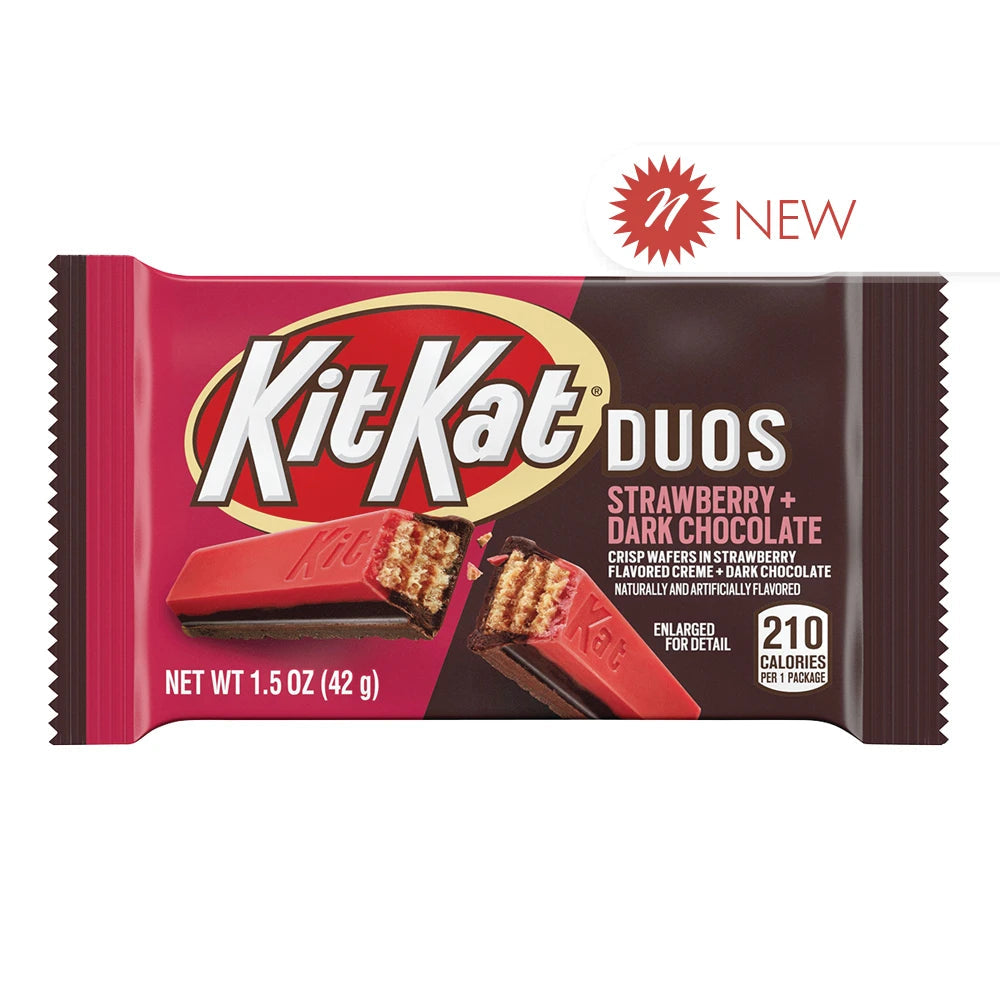 KITKAT DUOS STRAWBRY&DARK CHOC