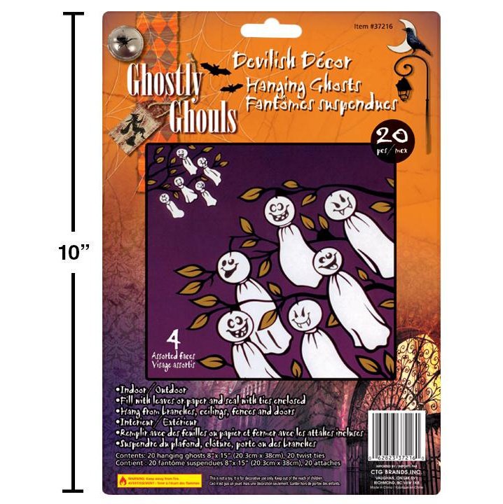 20pcs Hanging Pumpkins/