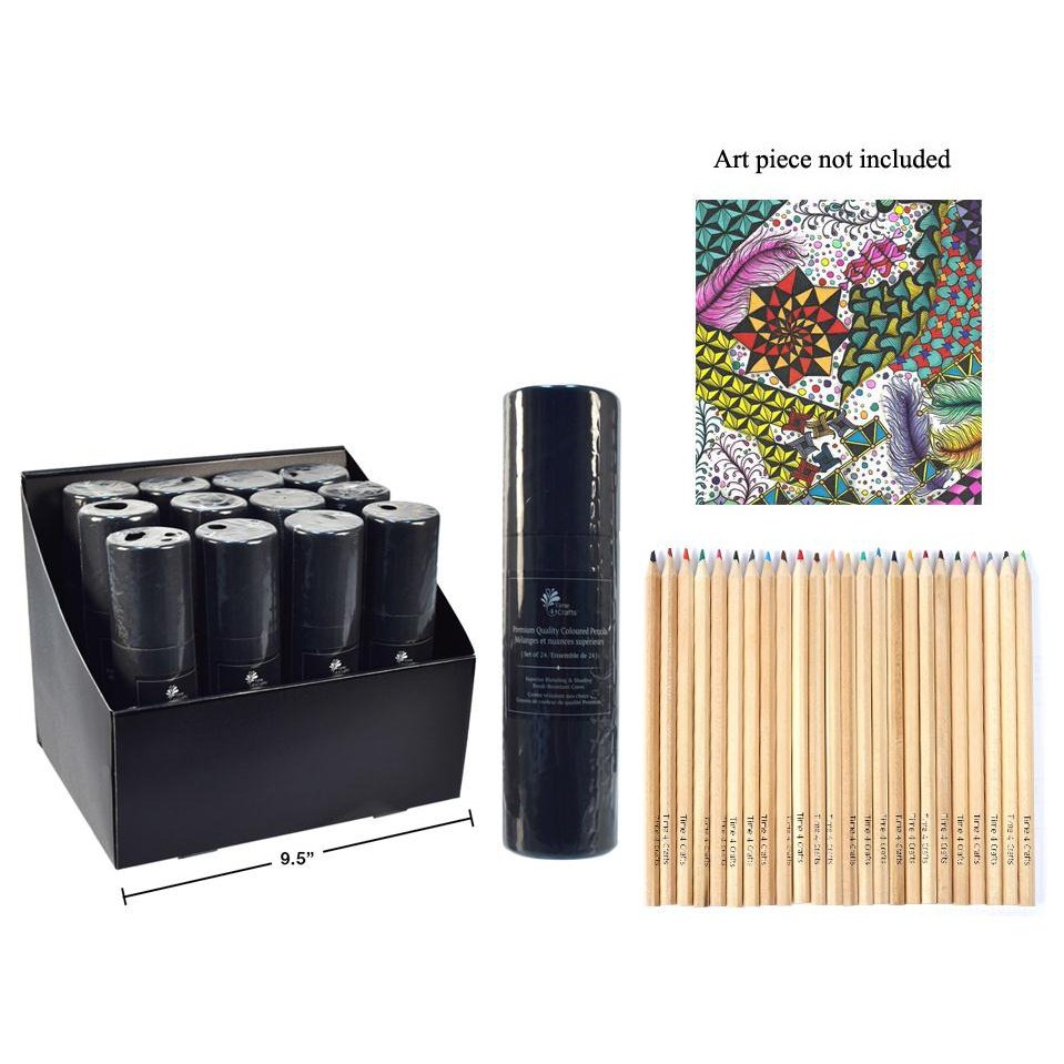 T4C COLORING PENCILS 24PK