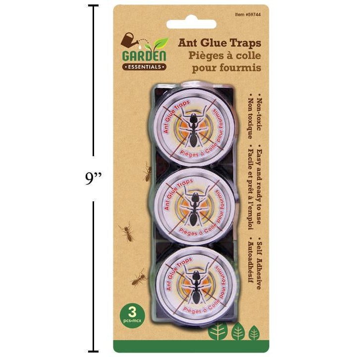 Garden E. 3pk Ant Glue Traps,