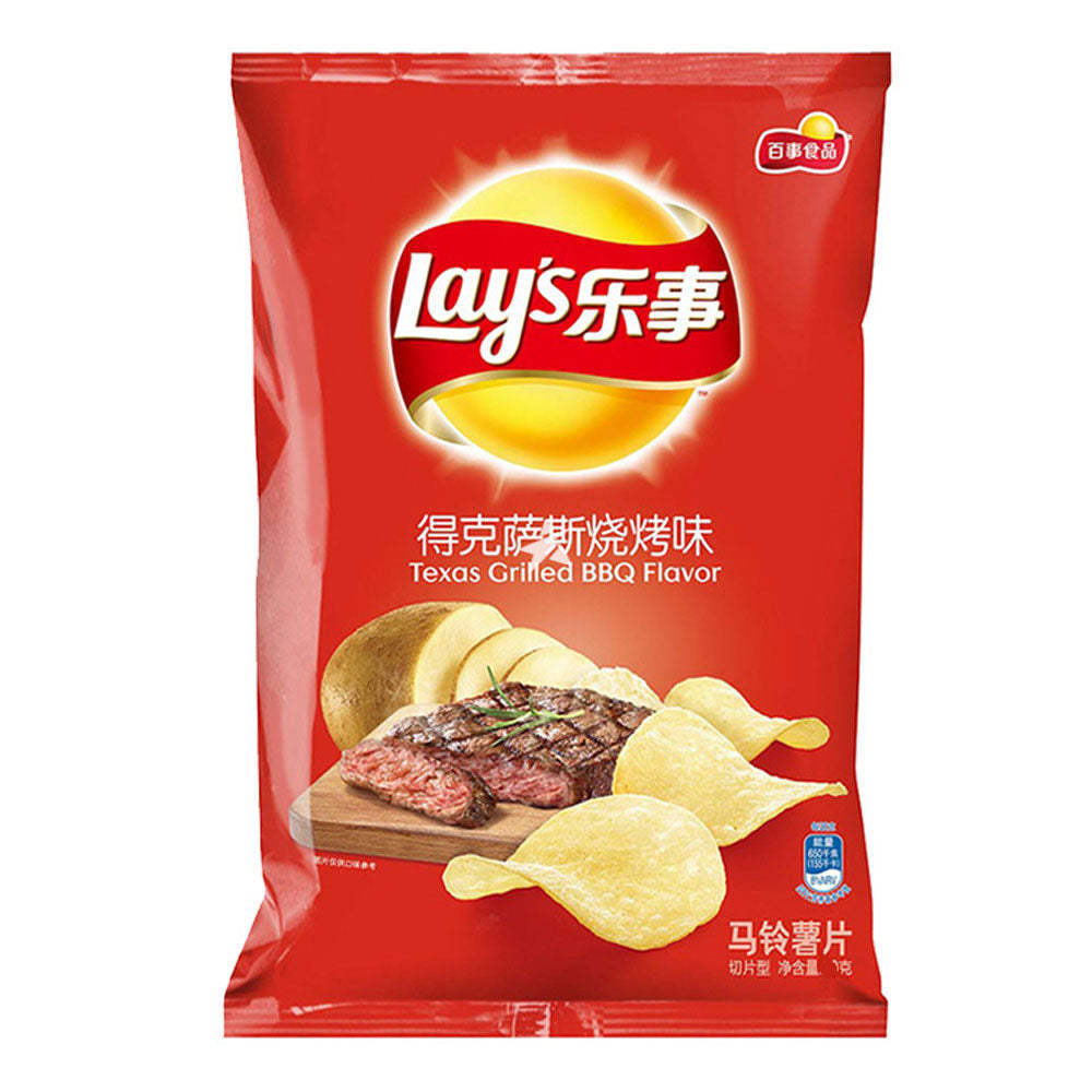 LAY'S CHINA-TEXAS GRILLED BBQ