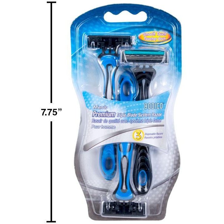 bodico triple blade razors