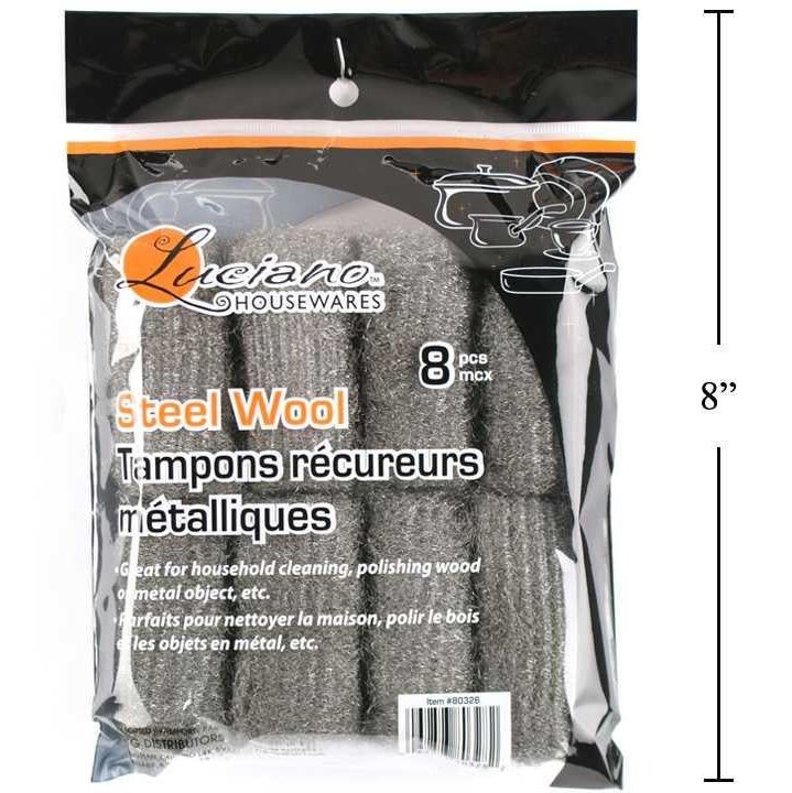 steel wool 8pcs
