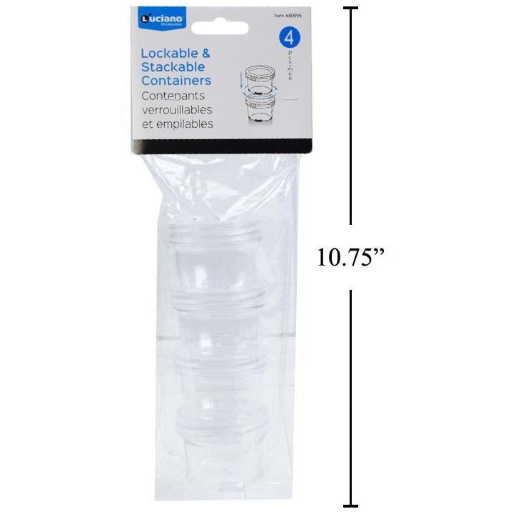 LUCIANO LOCK&STACK 4PK
