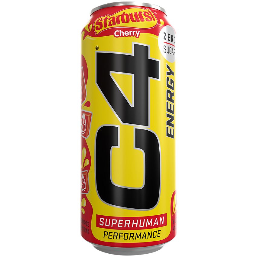 C4 STARBURST 473ML-CHERRY