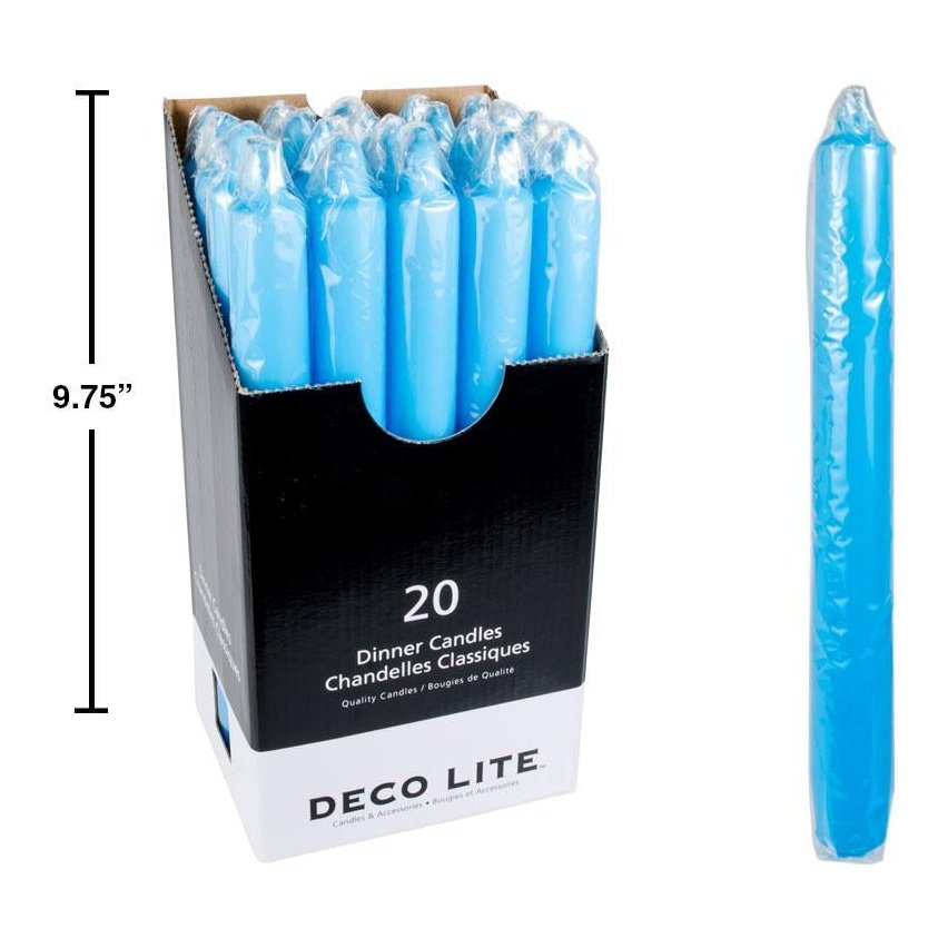 Dinner candle-light blue