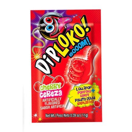 DIPLOKO LOLLIPOP 11g-CHERRY