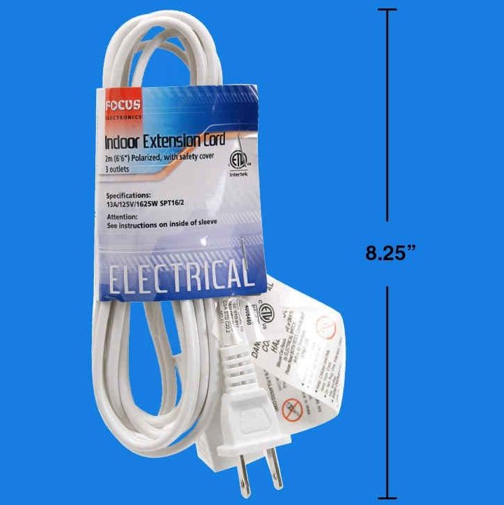 Focus Elect. 2M Extension Cord