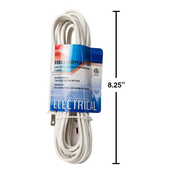 Focus Elect. 4.5M Extension Cord