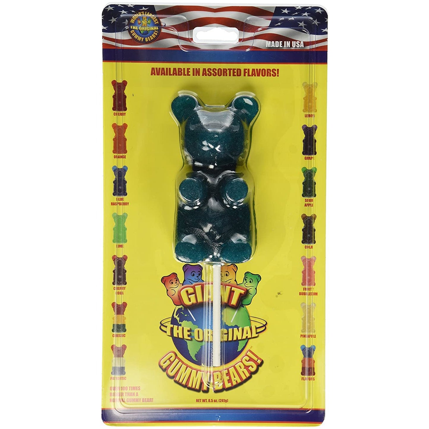 GIANT GUMMY BEAR ON A STICK