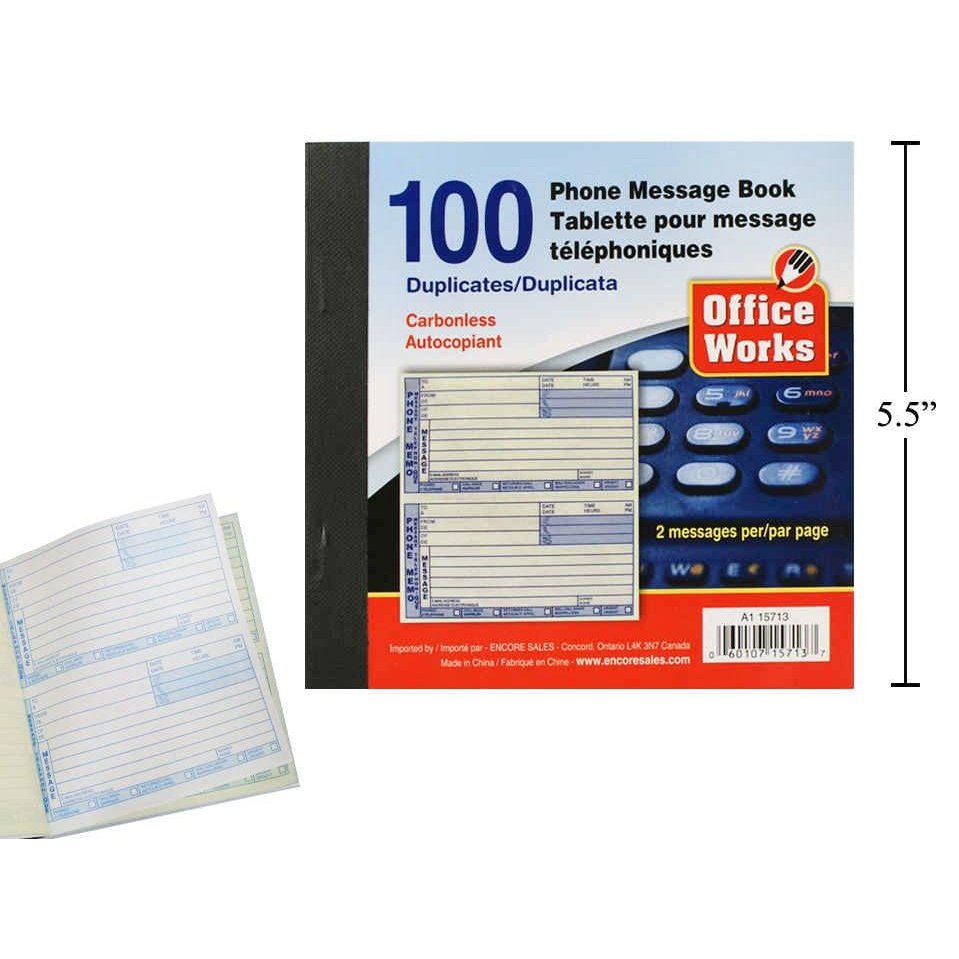 O.WKs. 100-sheet 5.5x5.5" Dupl