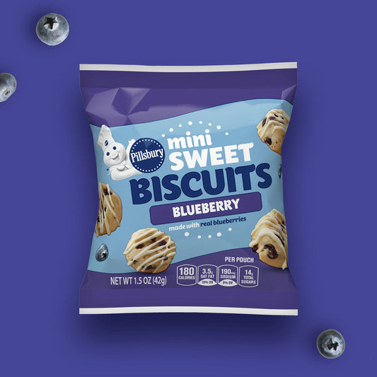 PILSBURY MINI BLUBRY BISCUITS