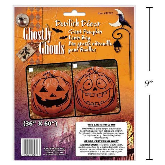 Giant Pumpkin Lawn Bag