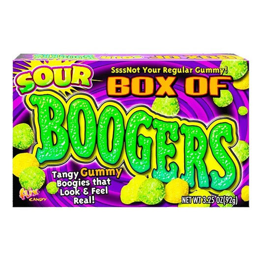 BOX OF SOUR BOOGERS 3.25OZ