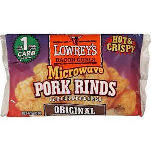 LOWREY'S MICROWAVE PORKRINDS
