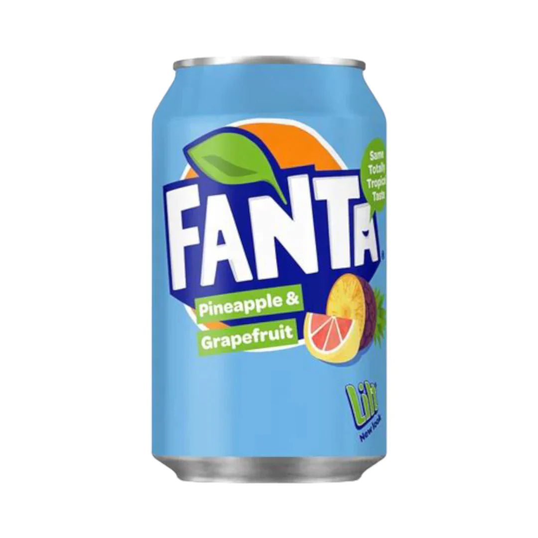 UK FANTA 330ML-PINEAPPLE GRPFR