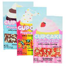 *UK CUPCAKE POPPING CANDY 15g