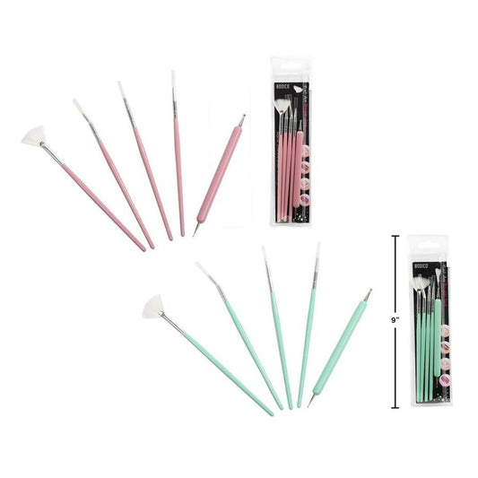 5-pc Nail Art Brush Set