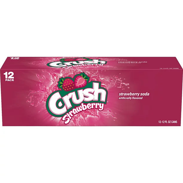 CRUSH STRAWBERRY 12X355ML