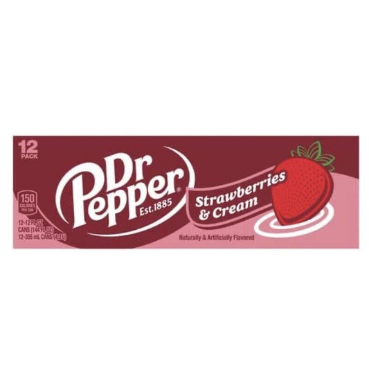 DR PEPPER STRWBRY CRM 12X355ML