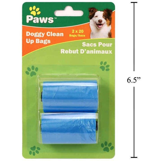 PAWS.2x20-sheet Doggy Clean Up