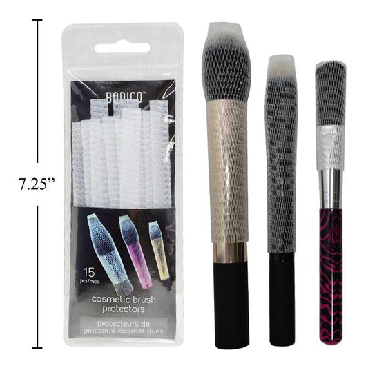 15pcs Cosmetic Brush Covers