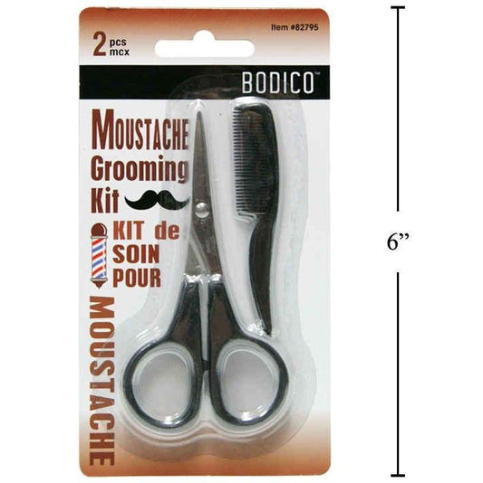 B Moustache grooming kit#82795