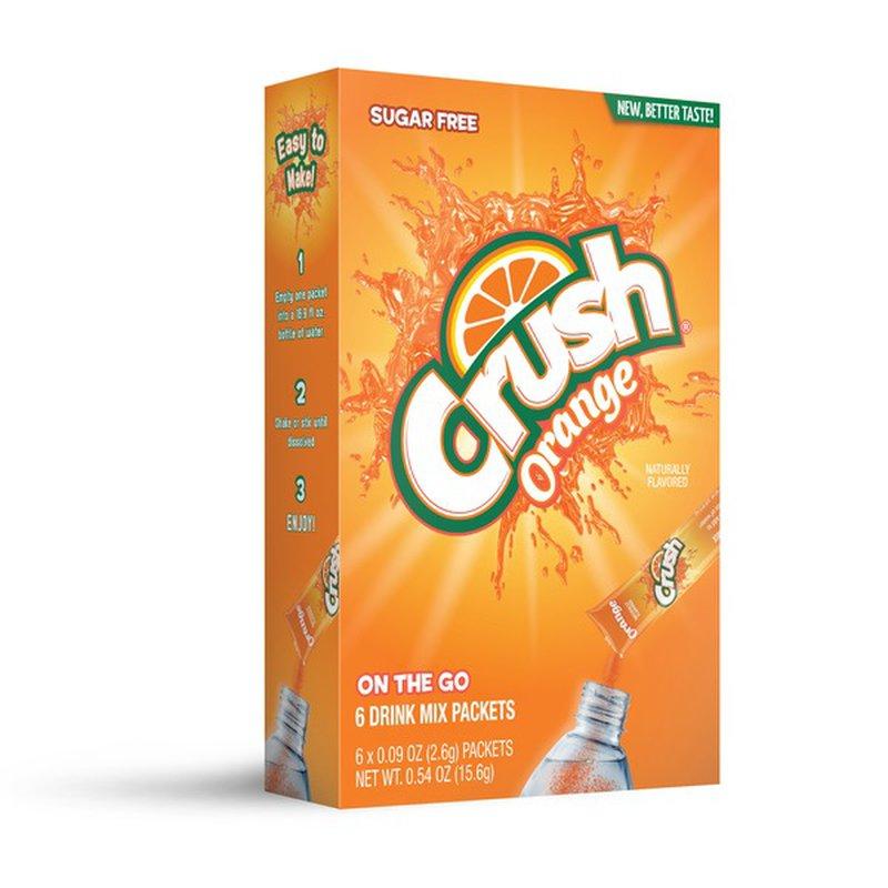 CRUSH ORANGE MIX PACKETS 6PK