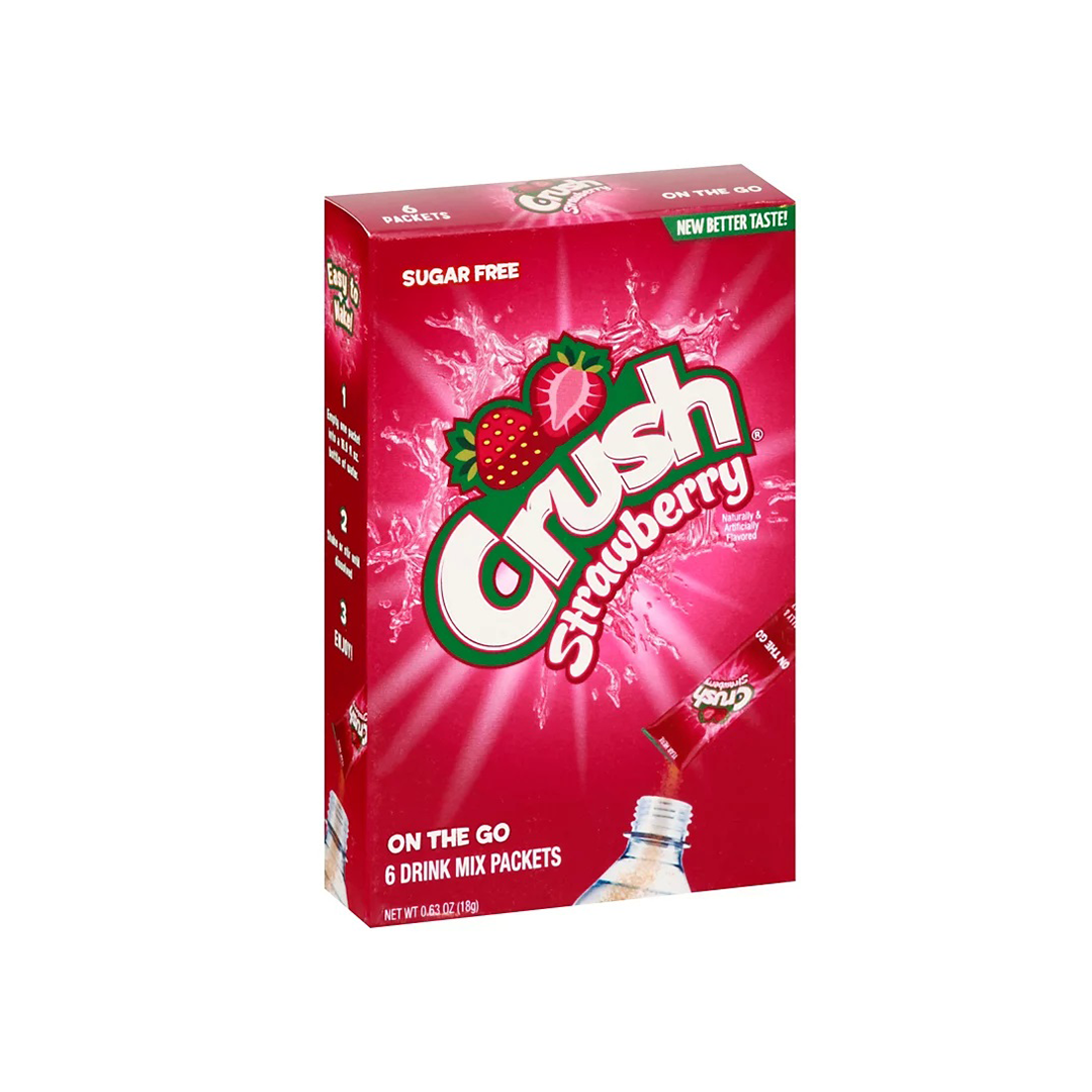 CRUSH STRAWBERRY DRINK MIX