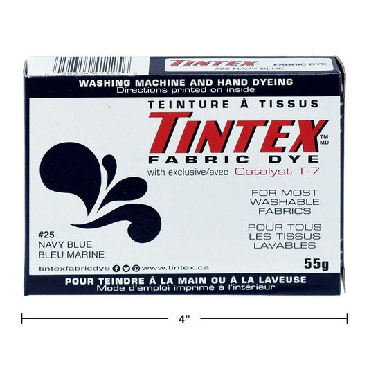 Tintex fabric dye #25 navy blu